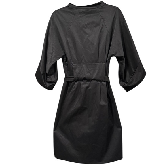 VERTIGO PARIS Avant Garde Origami Dresscoat Overcoat trench coat sz M - Picture 2 of 9